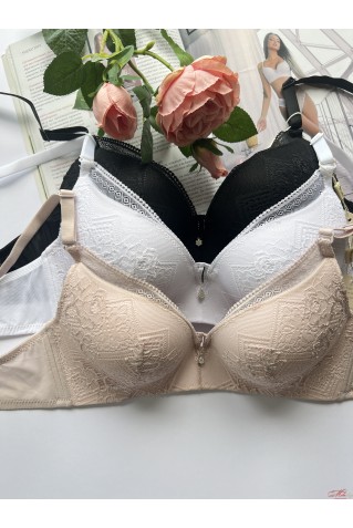 Бюстгальтер без кісточок з мереживом WeiyeSi 7258